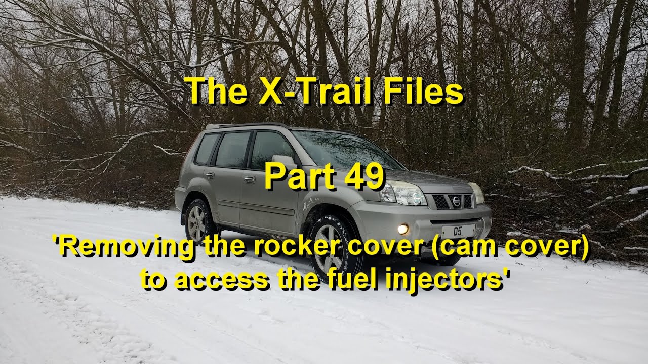 Part 49 'Removing the rocker cover (cam cover) to access the injectors'