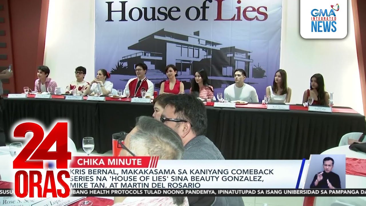 Kris Bernal, makakasama sa kaniyang comeback series na 'House of Lies' sina Beauty... | 24 Oras