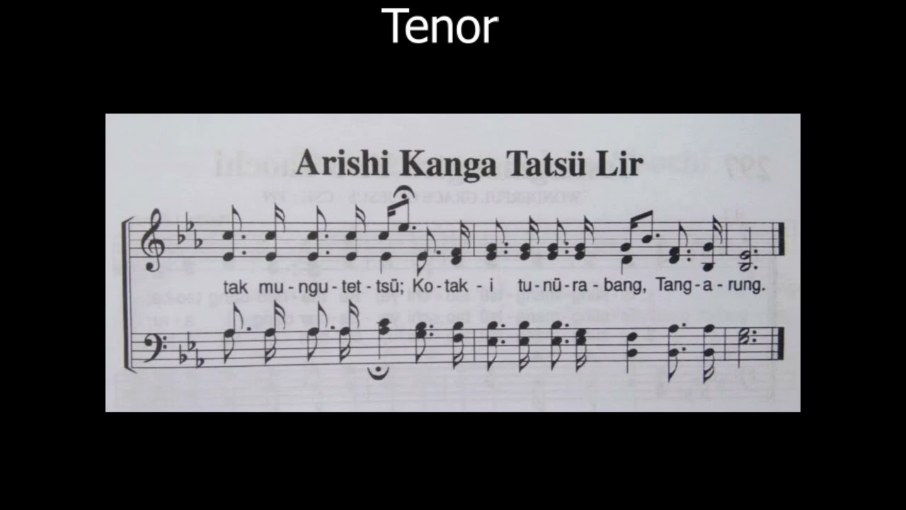 Ao hymnal no. 295 || Arishi Kanga tatsu lir {life at best is very brief} all parts instrumental