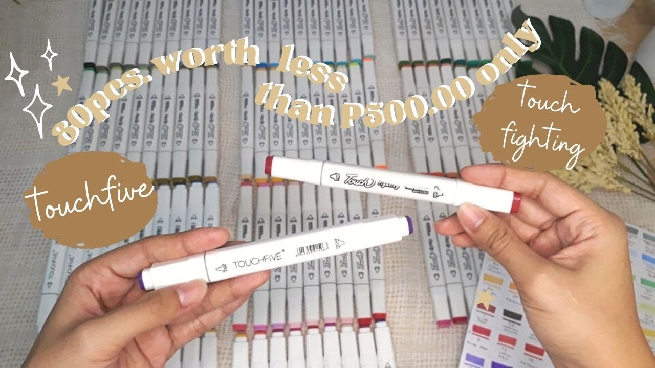 Unboxing & Reviews: AFFORDABLE 80PCS ALCOHOL MARKERS | Kim Fajardo