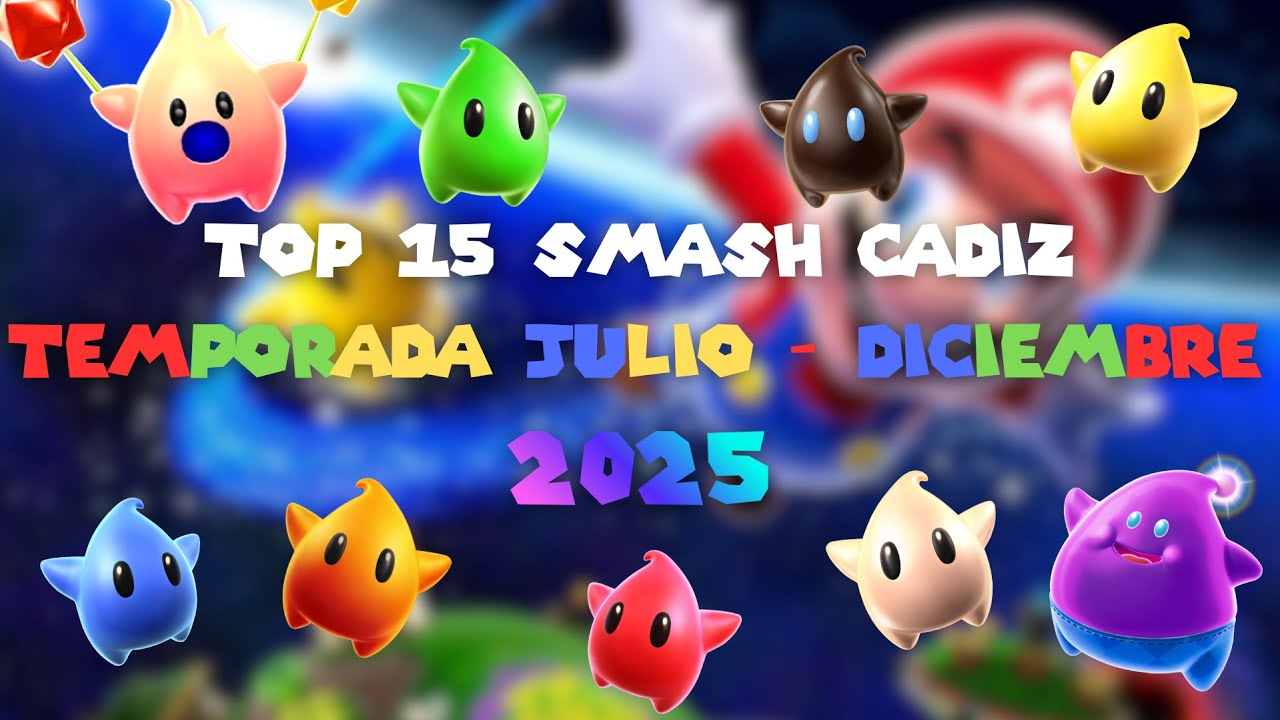 Top 15 Ranking Smash Cádiz | Julio  - Diciembre 2025
