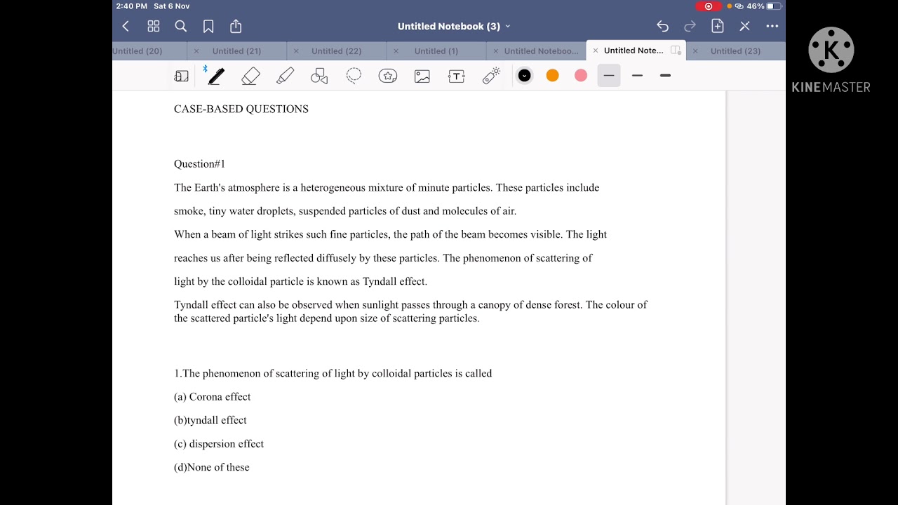 The Human Eye And The Colourful World||Case Based Questions ||CBSE Class10