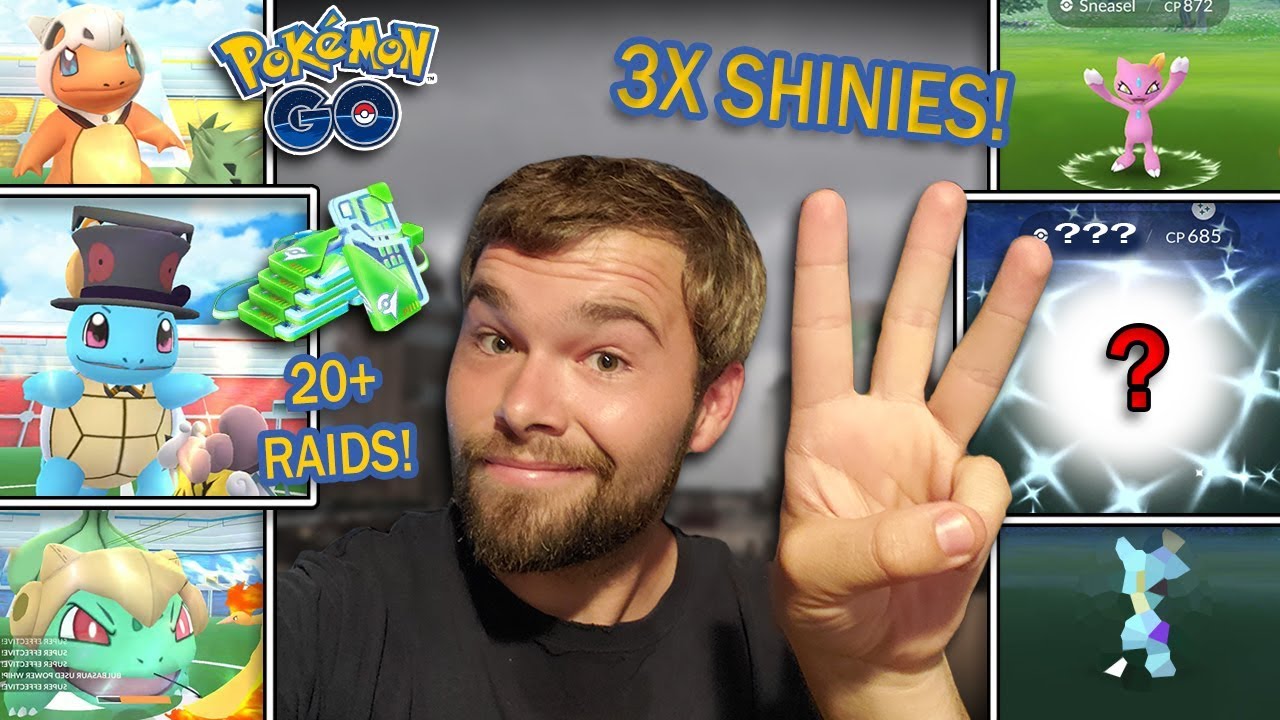 3X SPOOKY SHINY POKEMON CAUGHT! (Pokemon GO Halloween Event)