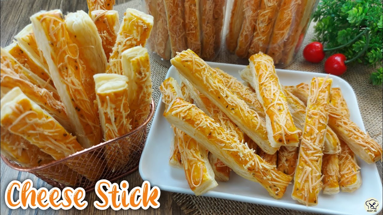 CHEESE STICK PUFF PASTRY CEMILAN SIMPEL YANG ENAK BANGET