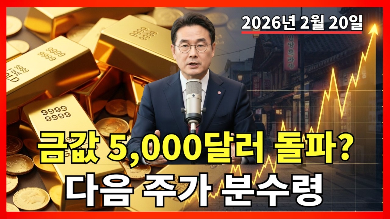 2026년 2월 20일 🇰🇷 한국 금값 오늘: 지금은 고점일까, 조정 전 숨고르기일까? |금 가격 |금 투자 |경제 분석