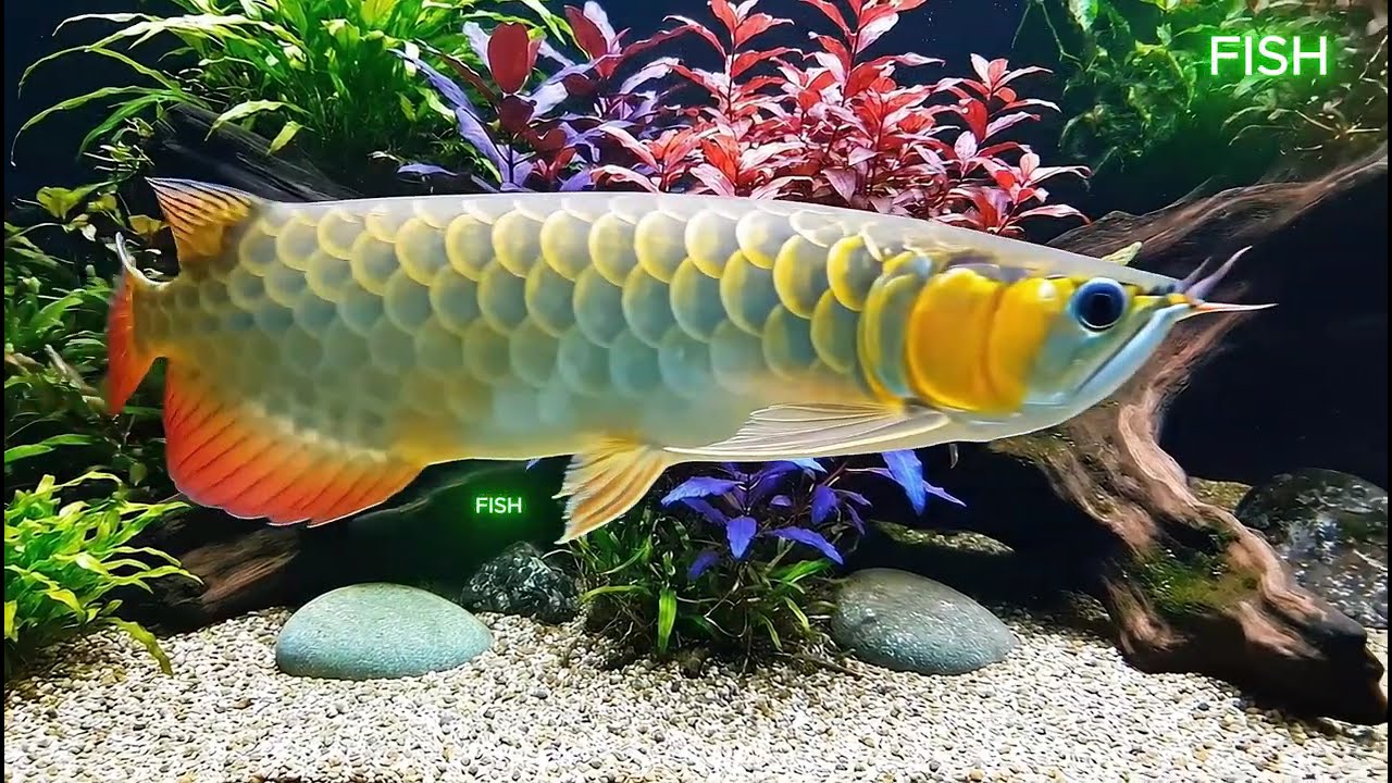 HAPPY NEW YEAR 2026 Fish Pond Aquatic Plants in 4K A Refined Living Space to Welcome the New Year 6