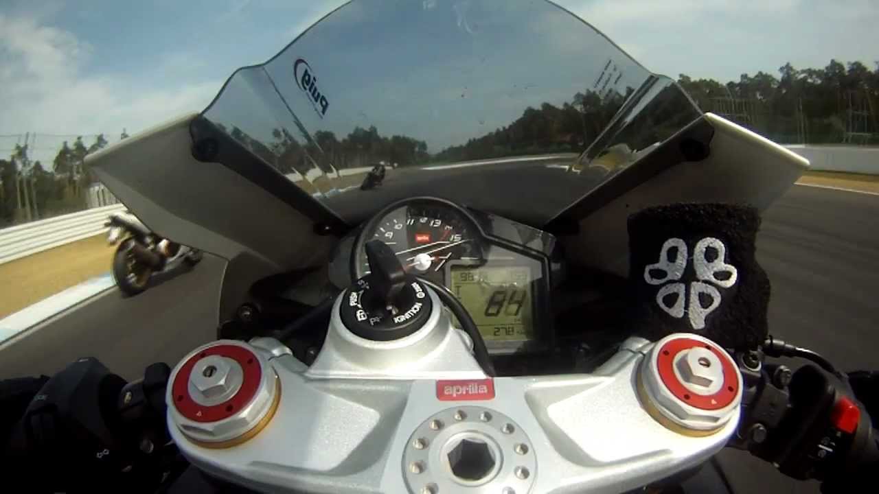 Aprilia RSV4 @ Hockenheimring - Racetrack