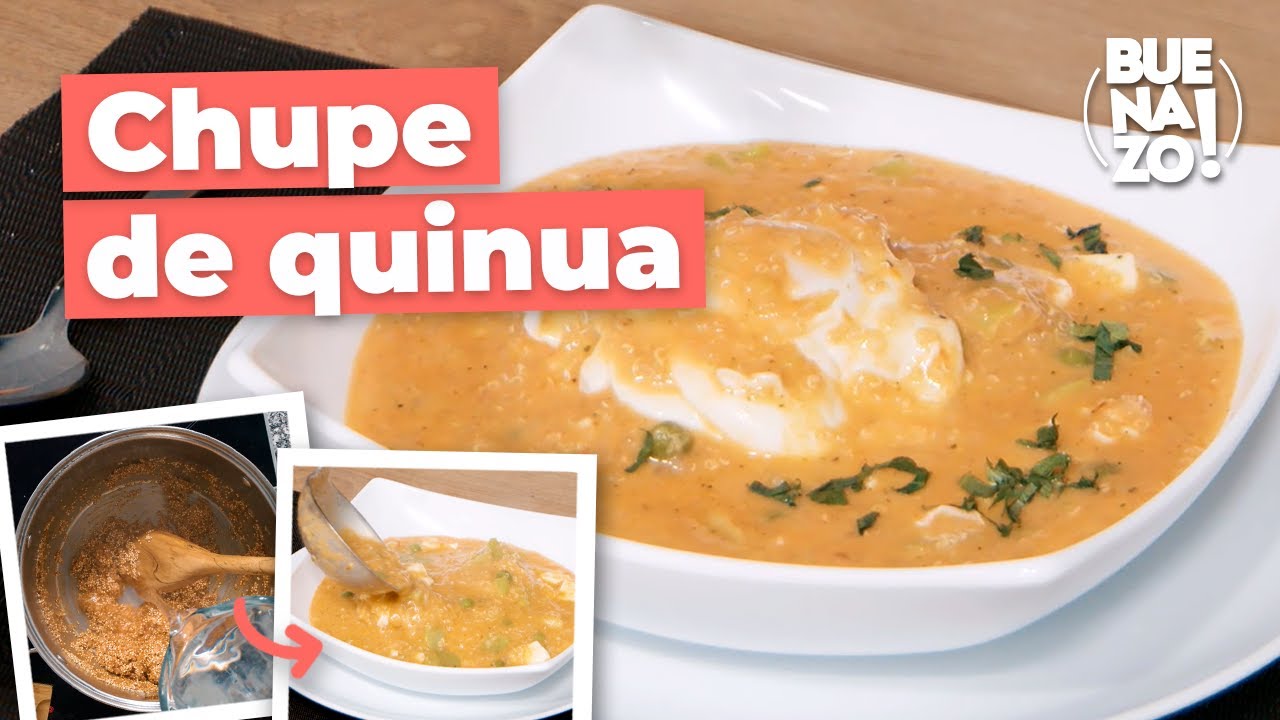 Cómo preparar chupe de quinua (receta fácil) | Buenazo!