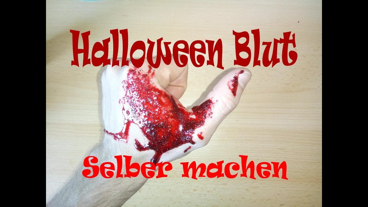 Kunstblut selber machen DIY