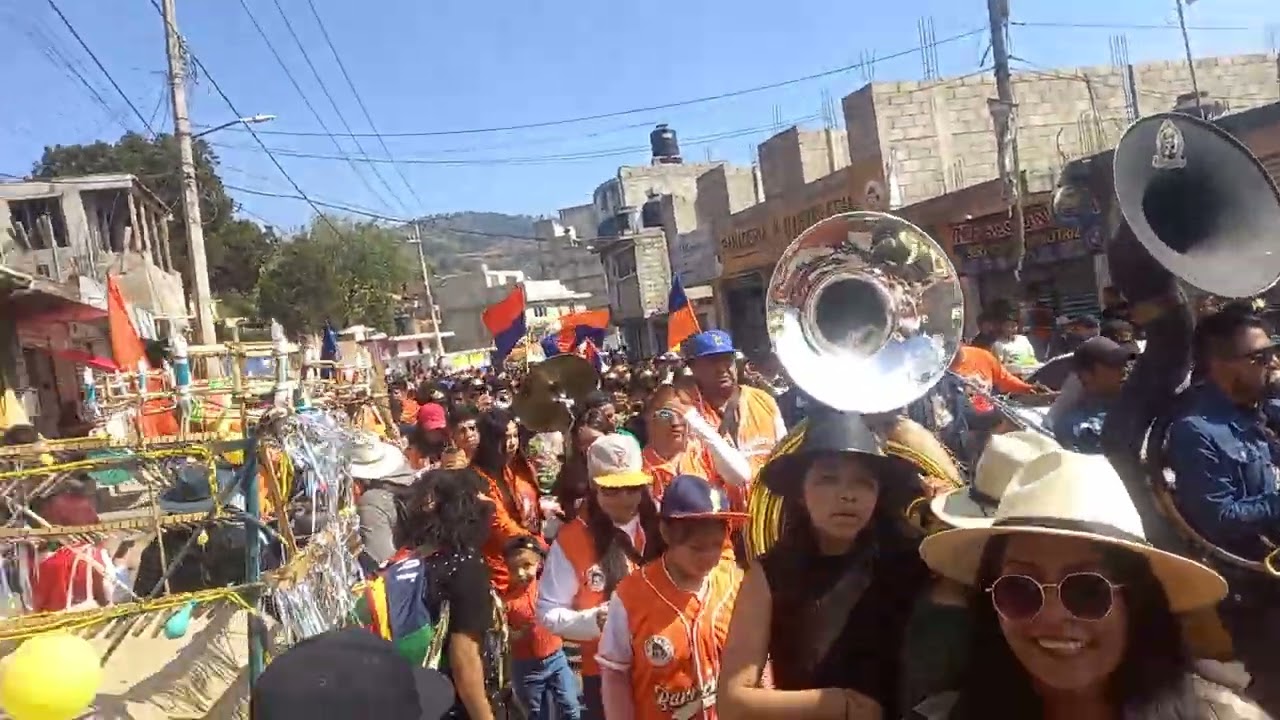Banda La Potente y Banda Cero Cinco Carnaval Huitzizilapan 🔥 2026