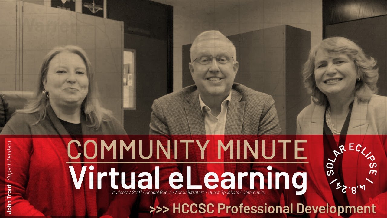 Community Minute | HCCSC PD Team & Solar Eclipse