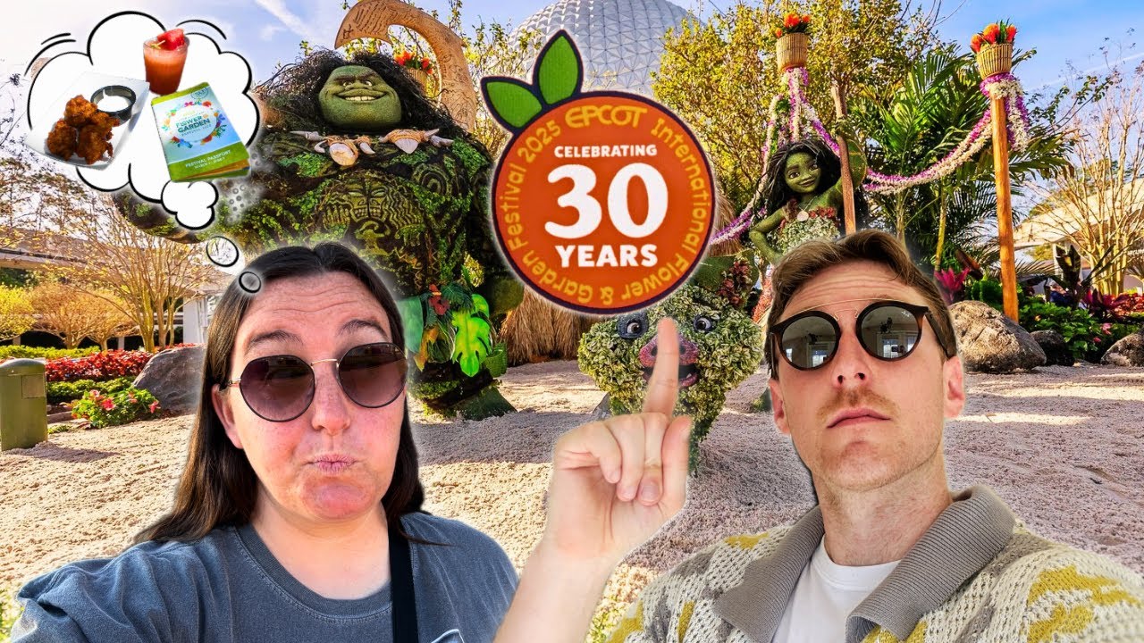 EPCOT FLOWER & GARDEN FESTIVAL CHALLENGE | DISNEY WORLD