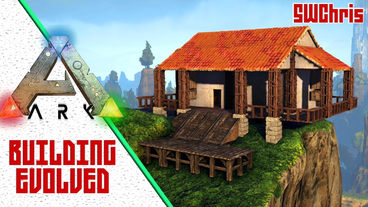 Building a Cliff House on ARK Building Evolved :: ARK Creative Building :: Starting a Cliff City