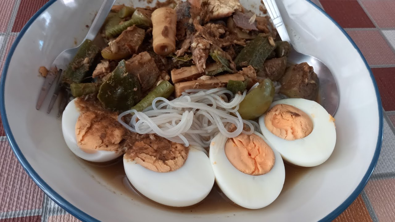 ขนมจีนแกงไตปลา #กินกับป้าเล็ก 