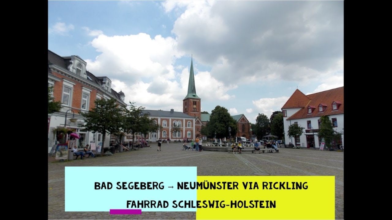 BAD SEGEBERG nach NEUM&Uuml;NSTER via Rickling #Fahrrad #Bad #Segeberg #Neum&uuml;nster #SchleswigHolstein