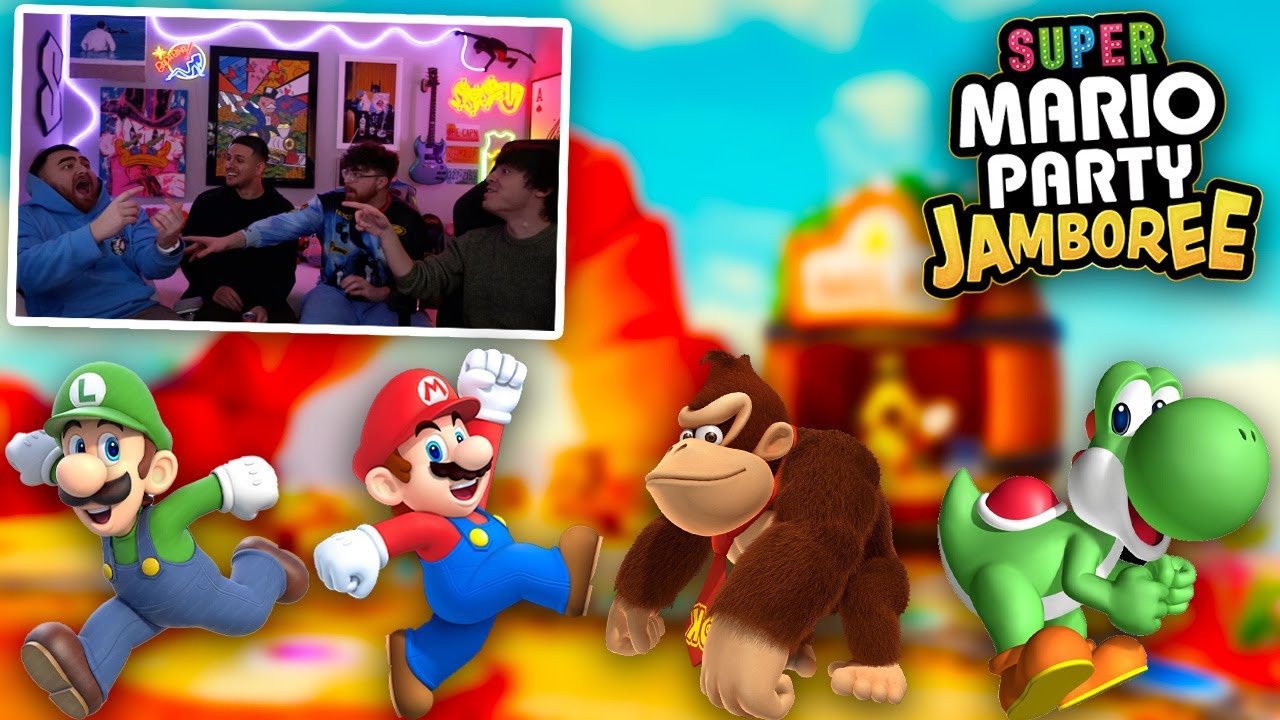 LosPollosTV's return to Mario Party Made EVERYONE CRASH OUT! (Super Mario Party Jamboree)