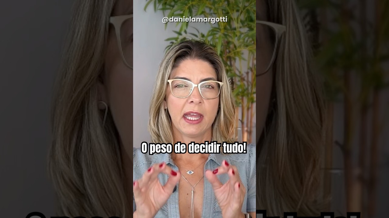 Voc&ecirc; est&aacute; exausta porque decide o tempo todo. #cansa&ccedil;o