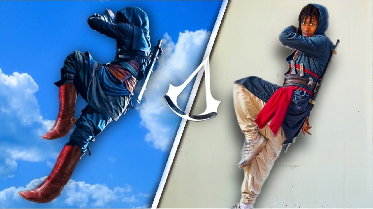 Trying Stunts From Assassins Creed: Shadows in Real Life!