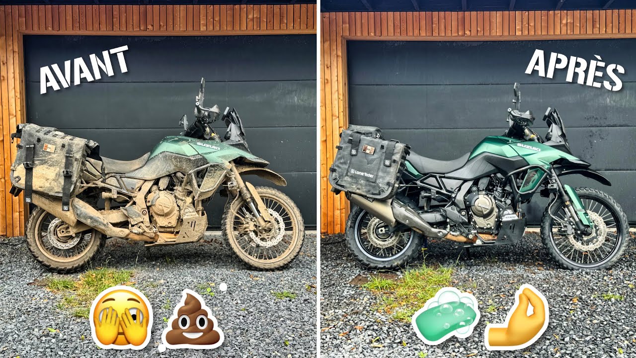 NETTOYER SON TRAIL facilement après une sortie moto offroad : MA MÉTHODE DÉTAILLÉE !