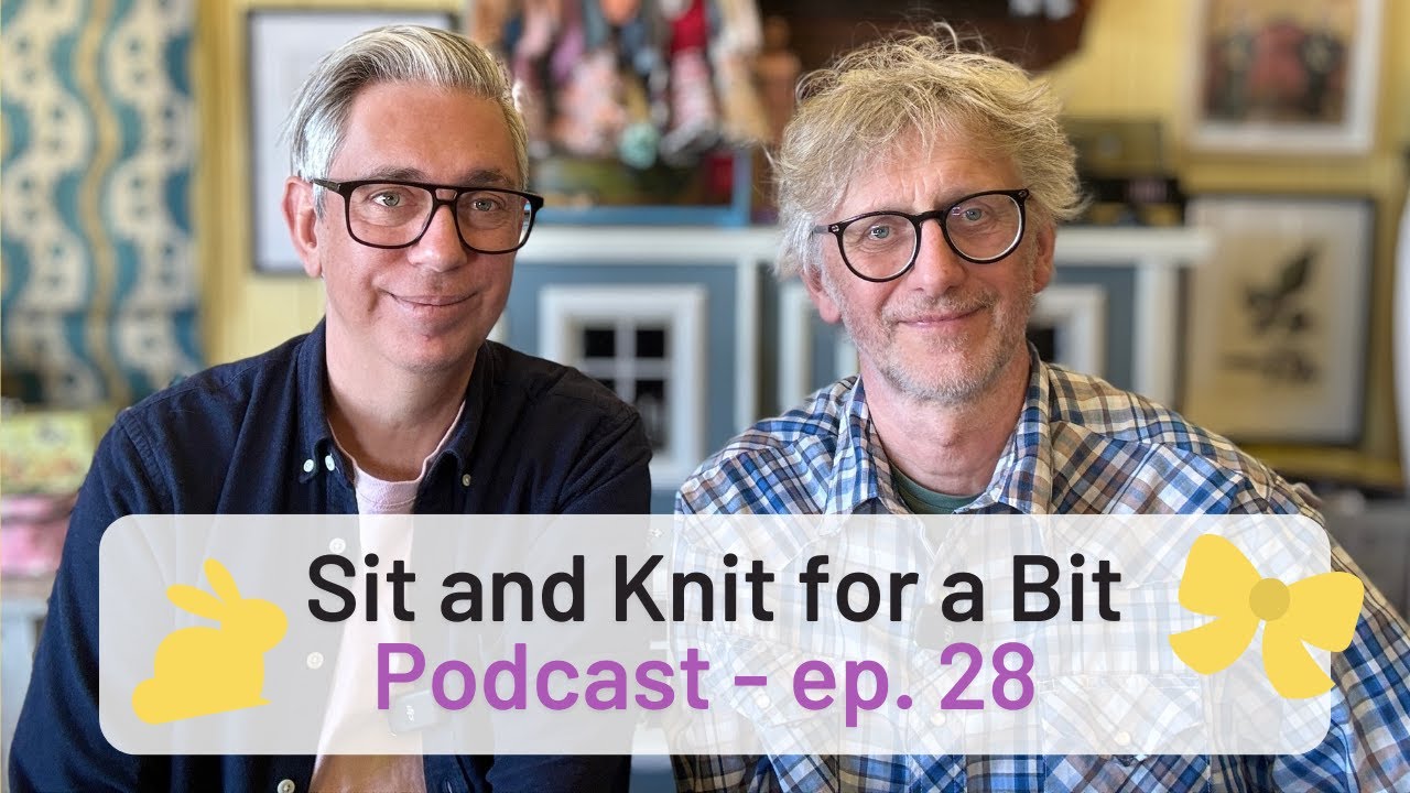 🧶 Knitting, Norwegian Folk Costumes & Studio Chaos | Sit and Knit for a Bit with Arne & Carlos