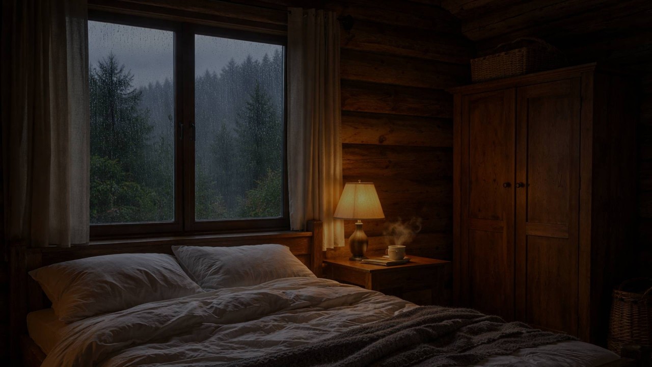 1 Hour Soothing Rain Sounds | Relax, Unwind & Sleep