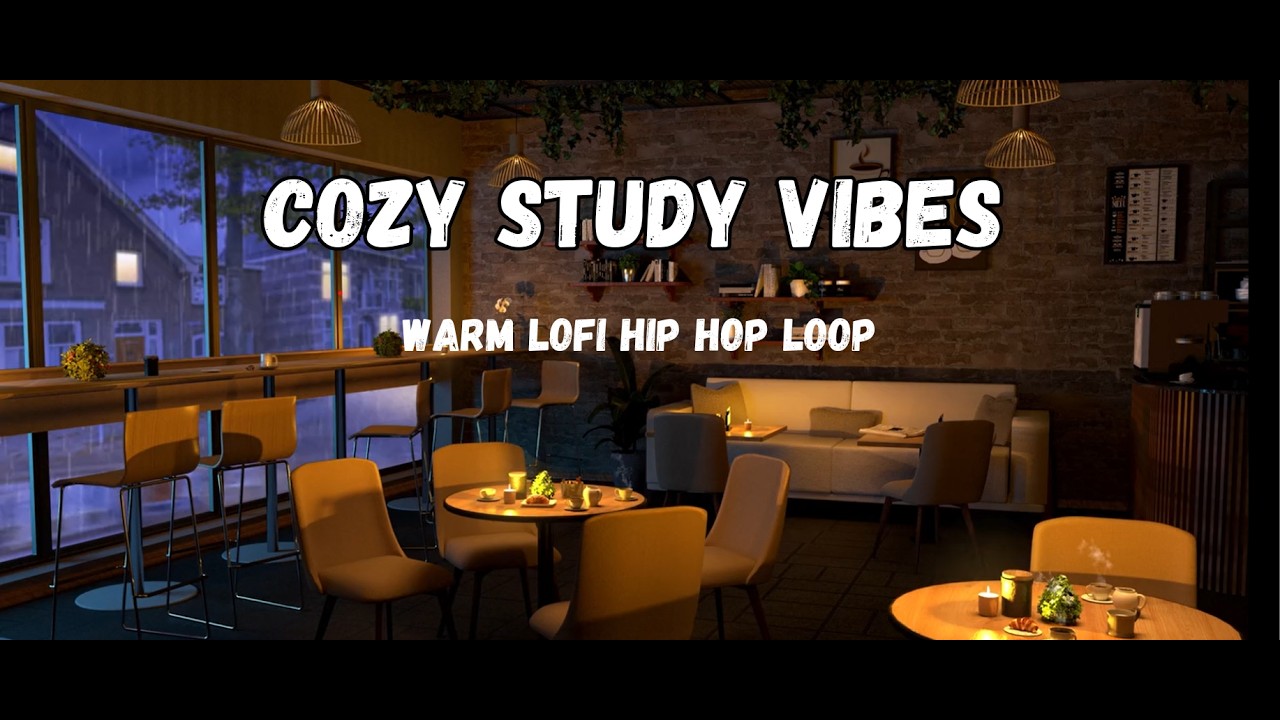 Cozy Study Vibes | Warm LoFi Hip Hop Loop  | Chill Beats to Study & Relax To