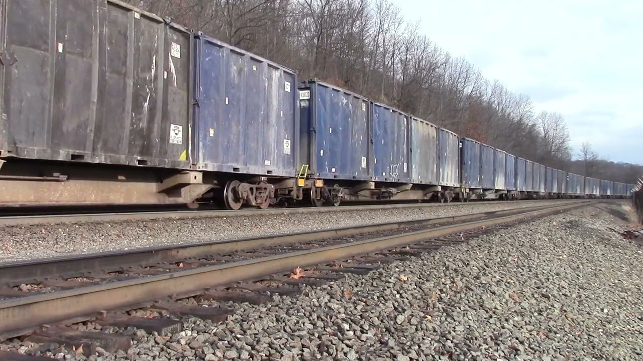Norfolk Southern train 63V at the brickyard Altoona, PA