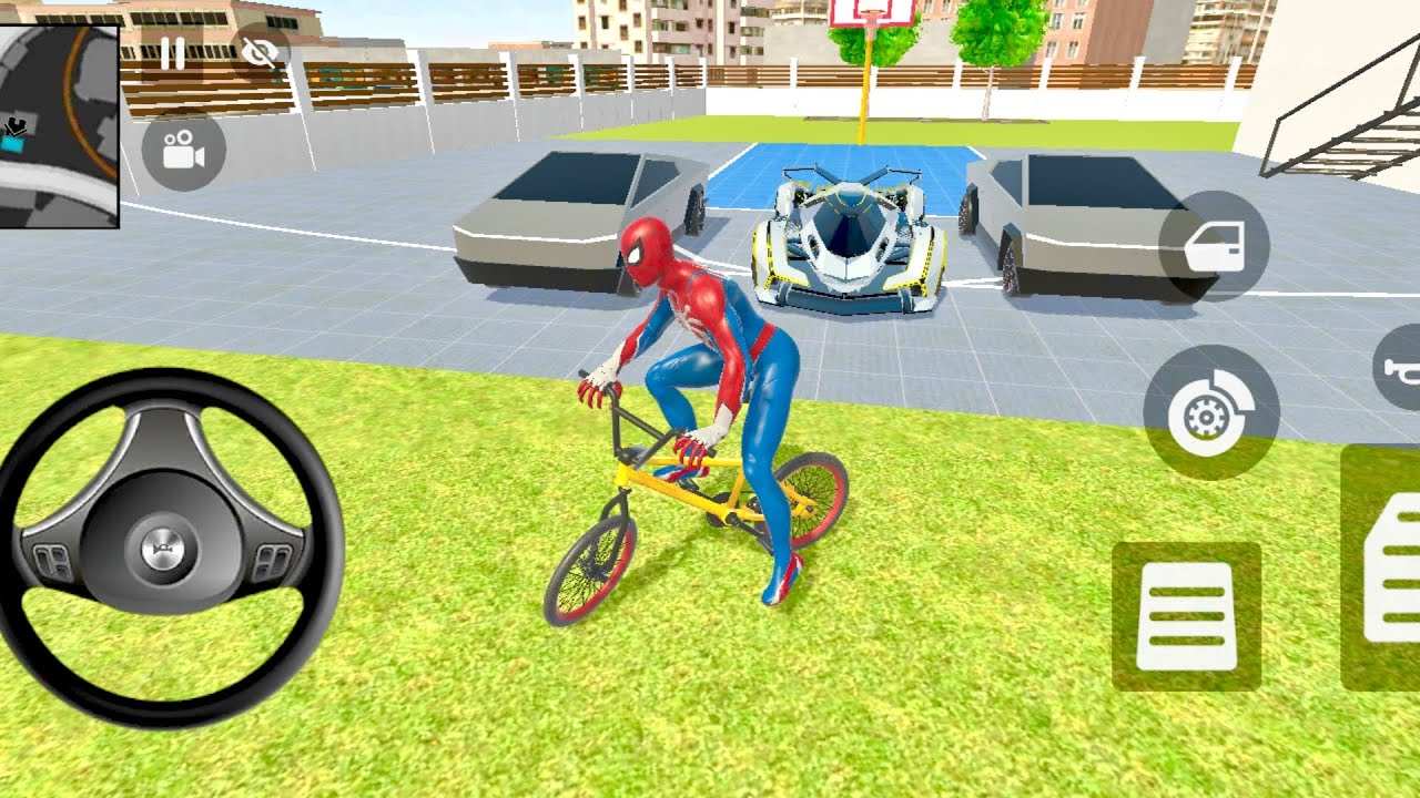 When Spider-Man Chooses Cycle Instead of Bike 😂🚴‍♂️
