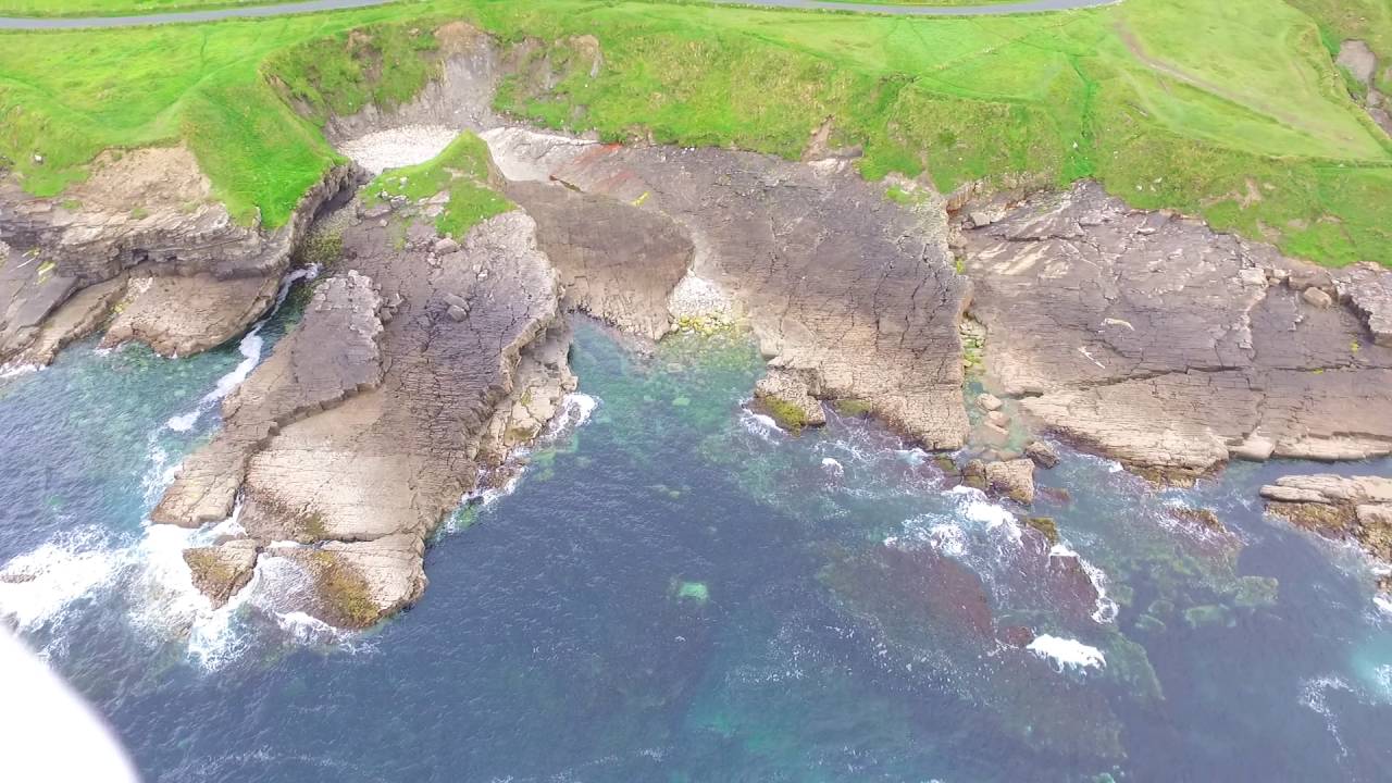 Irish coast line
