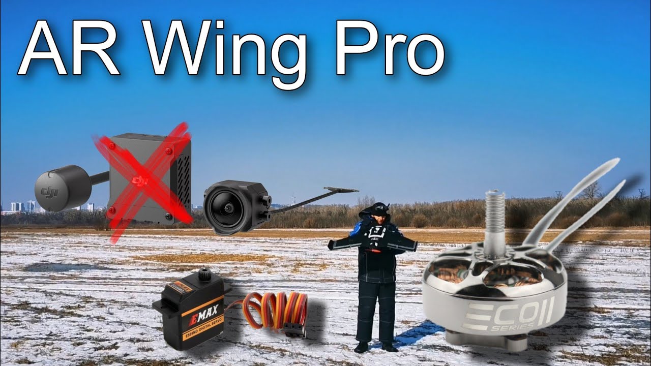 Убил DJI O3 Air unit. Чуть не спалил самолёт. Короче, продолжаем строить AR Wing Pro