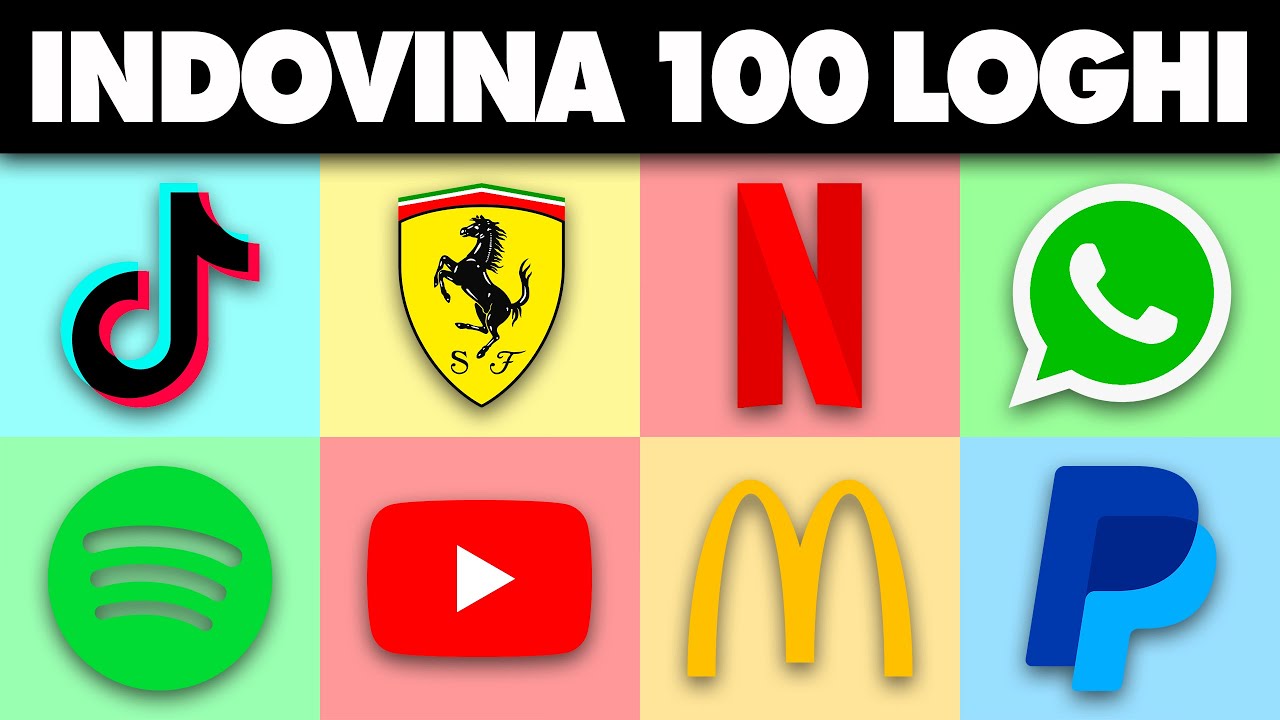 Indovina il Logo in 3 Secondi | Quiz Loghi