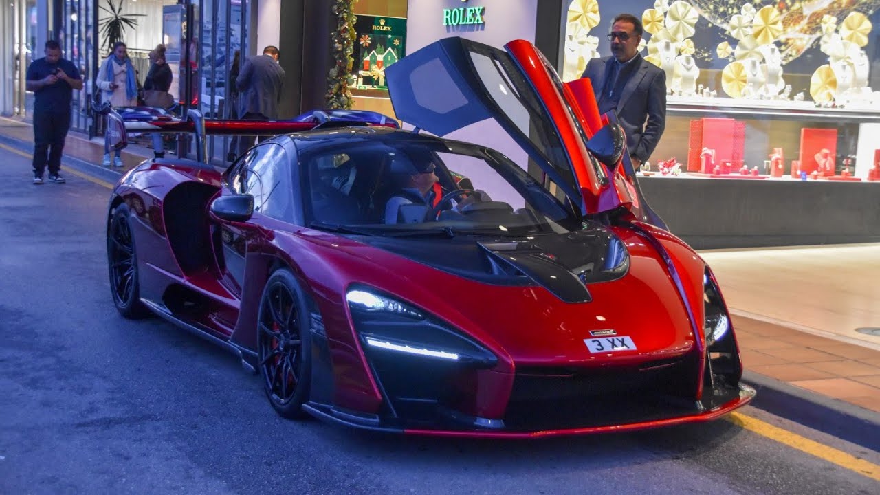 Supercars in Puerto Banus January 2024 [ 2 ] (Senna, Aventador S, Novitec 812 SF, GT3 Touring,...)