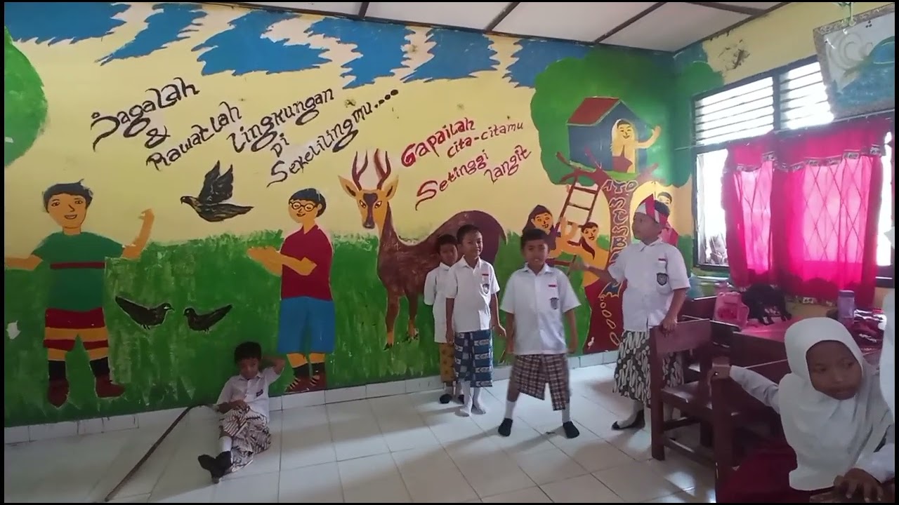 Persembahan biri-biri Upin Ipin SDN 1 KEMANG INDAH