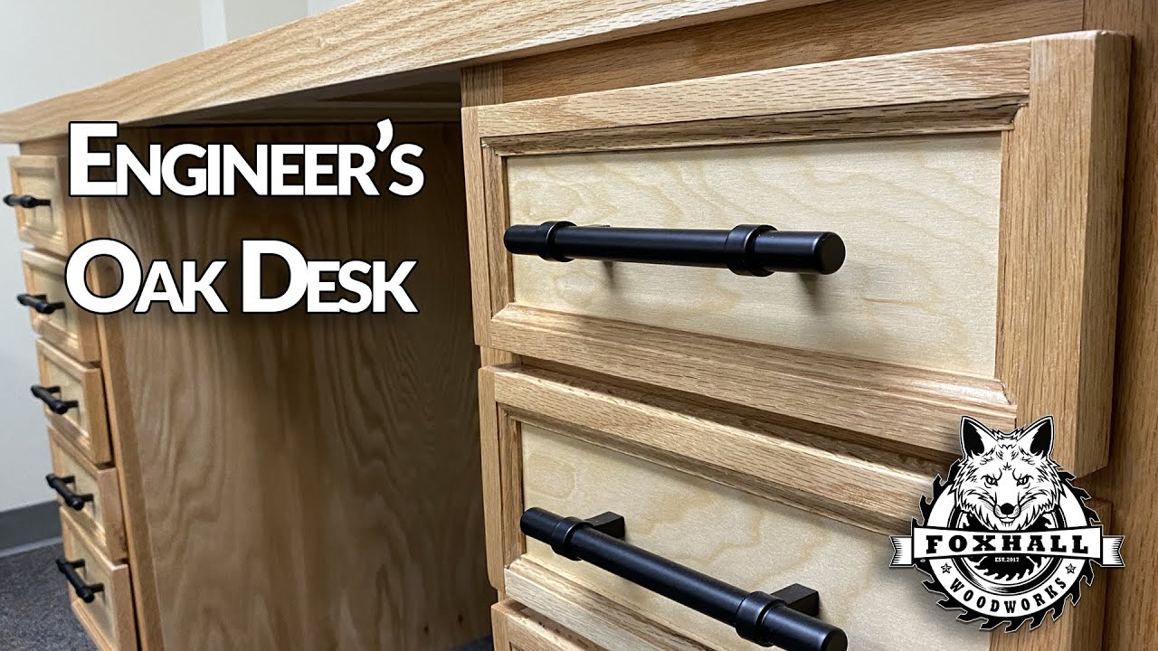 DIY | How to Build an Oak Desk | Woodworking Projects