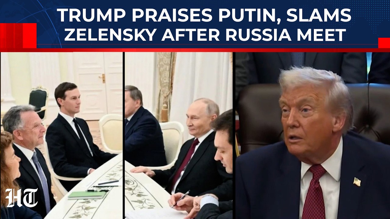 Трамп хвалит Путина и критикует Зеленского после встречи своего зятя Джареда и посла Виткоффа с Р...