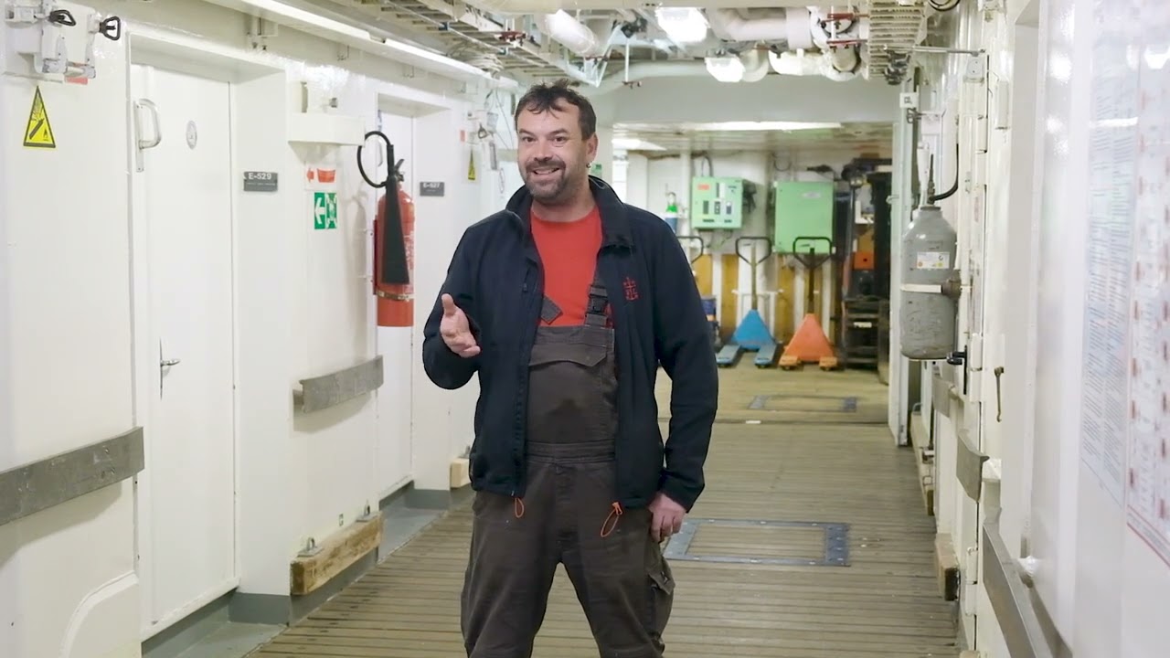 POLARSTERN-CREW: Falko Möller - Arbeit auf See