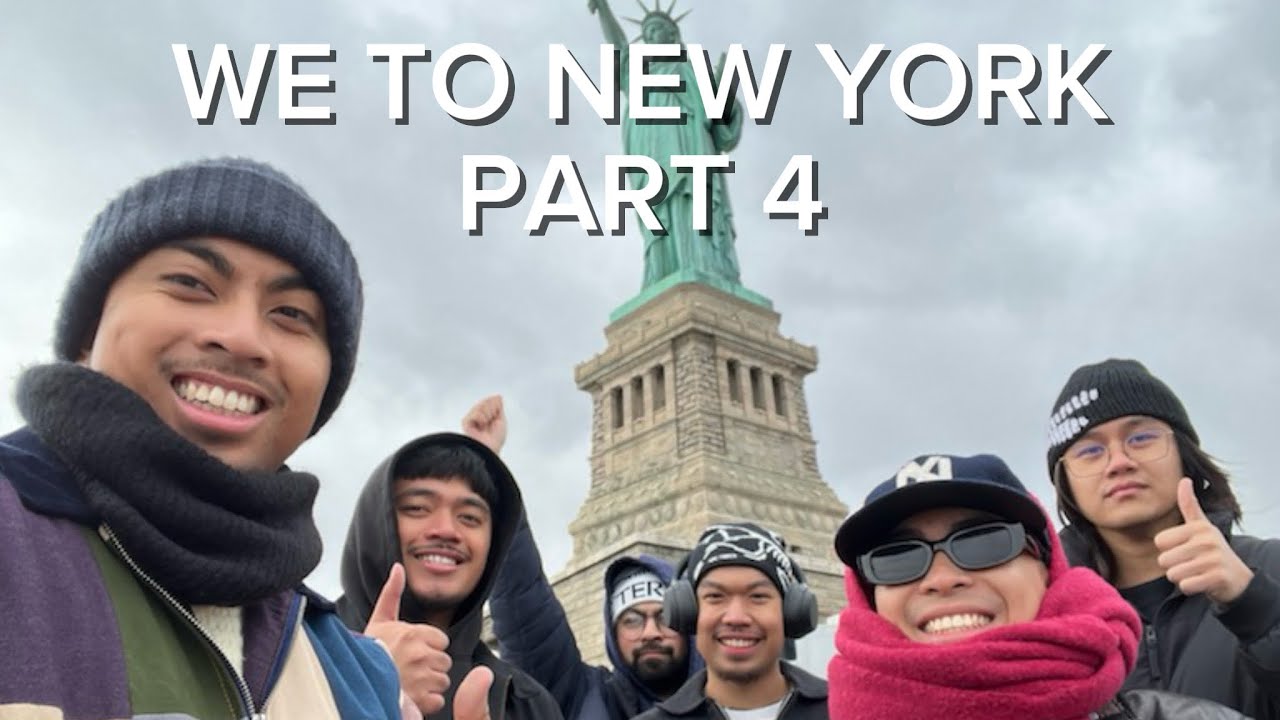 WE TO NY: Part 4 (Statue of Lib, Chinatown, Knicks)