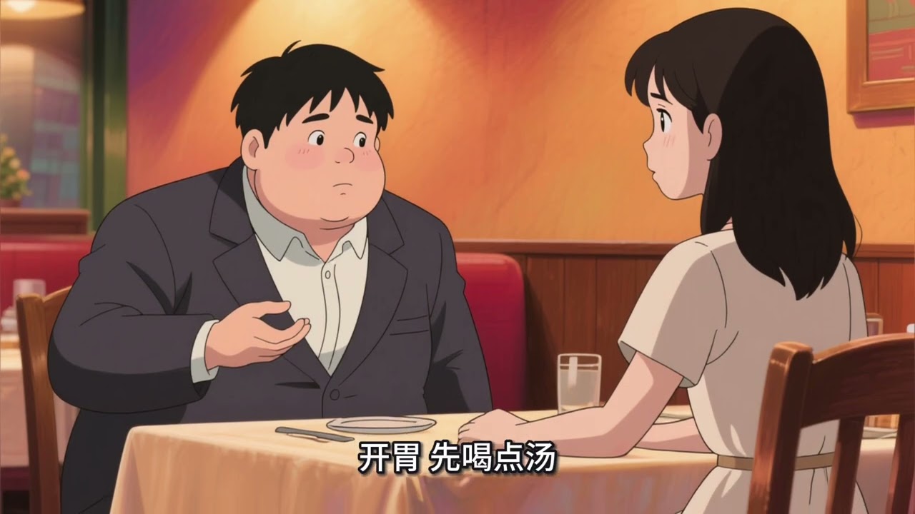 废材肥宅第一次约会女神