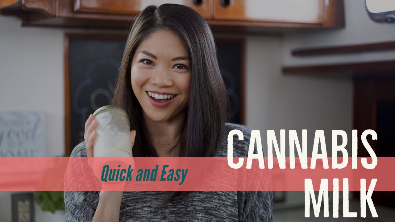 Quick and Easy Cannabis Infused Milk