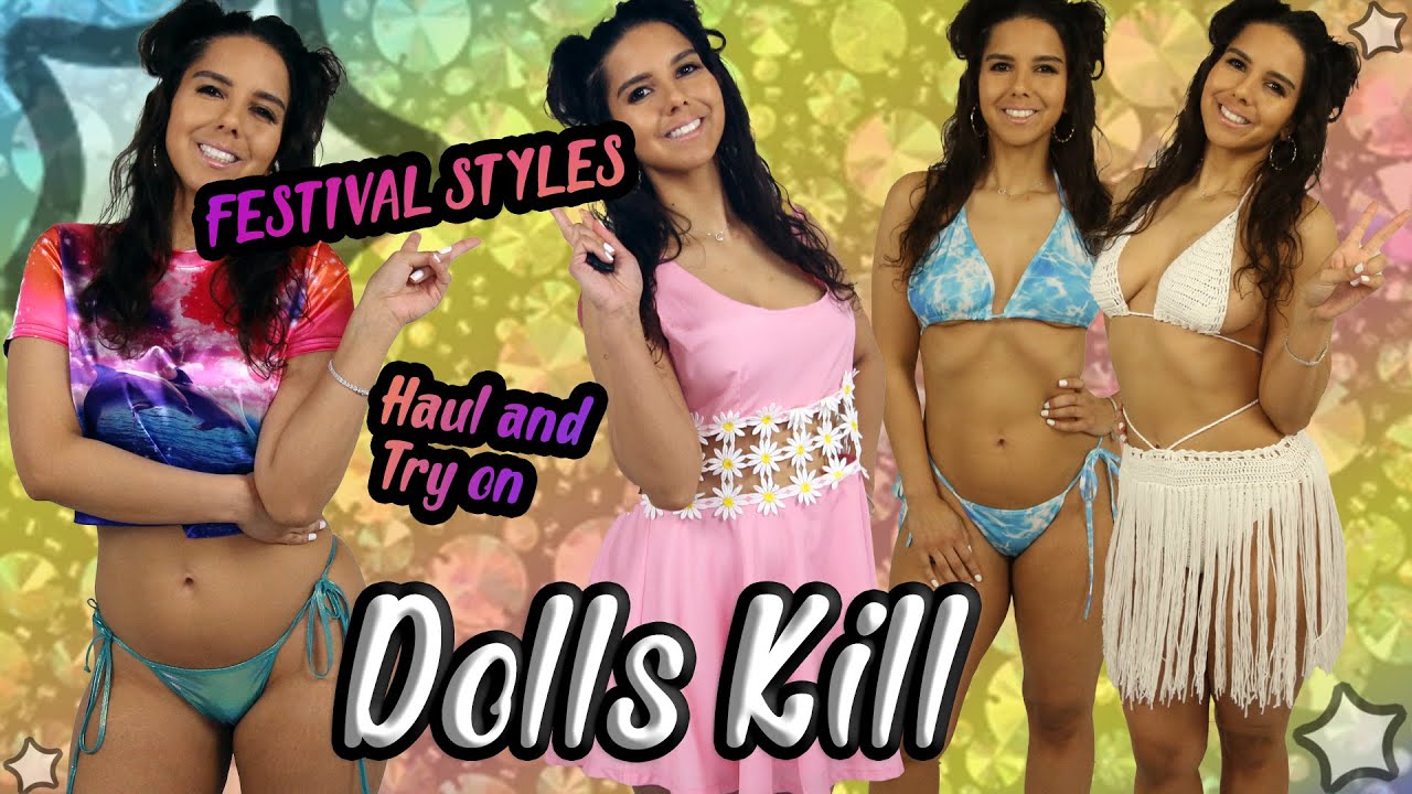 MUST HAVE Festival Looks | Dolls Kill Haul and Try on