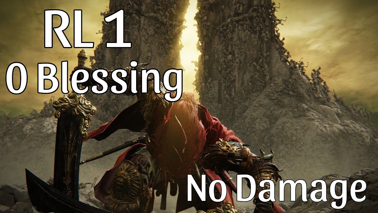 Elden Ring DLC - Promised Consort Radahn | Level 1, 0 Blessings, No AUX | No Damage