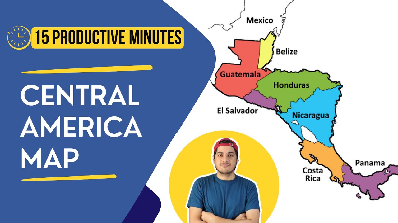 Central America Map | मध्य अमेरिका का मानचित्र | World Map