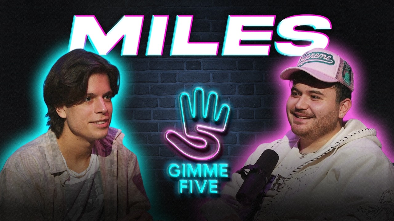 Miles, storie da nerd CREATIVO della musica italiana | GIMME FIVE EP. 9