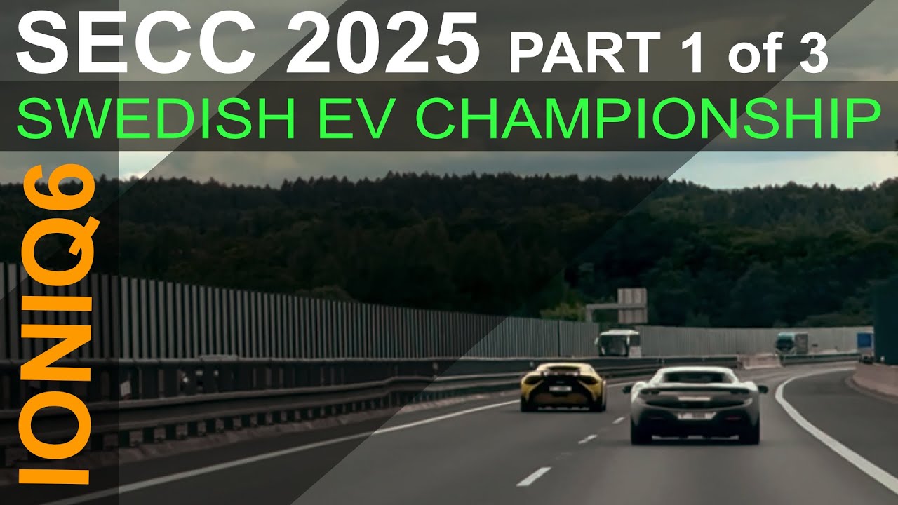 Ioniq 6: SECC 2025, Часть 1 – Словакия – Швеция 1550 км ⚡️