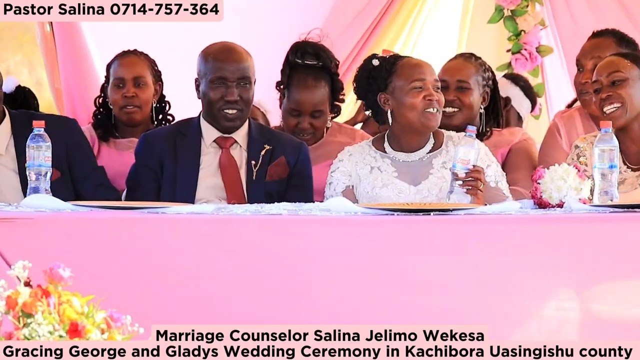 STYLE UP KWA SHEREHE YA MTU.pst salina gracing George and gladys wedding in kipsombe