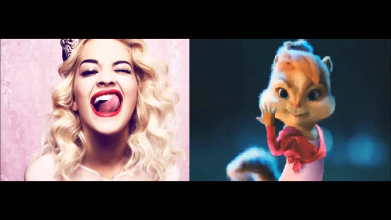 Rita Ora radioactive Chipmunk