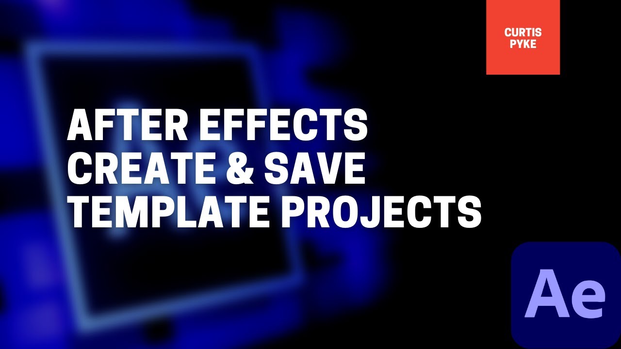 Как создать и сохранить шаблон проекта и структуру папок — After Effects