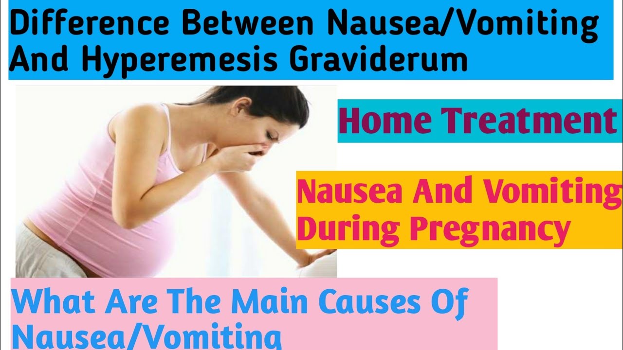 Difference Between Nausea/Vomiting And Hyperemesis GraviderumIICuasesIINightingale Nursing Academy