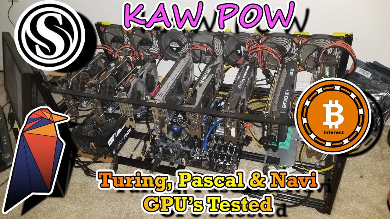 KAWPOW, Sero, and BCI 💱 ProgPoW Mining Performance ⛏