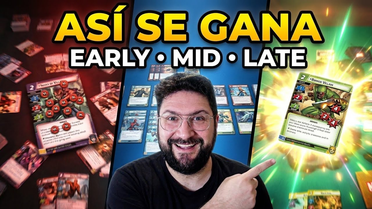 💥C&Oacute;MO JUGAR MEJOR a MARVEL CHAMPIONS: FASES de la PARTIDA💥